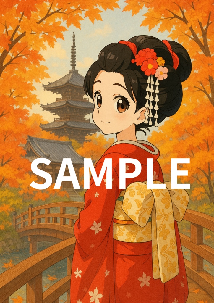 和風 デジタルアート