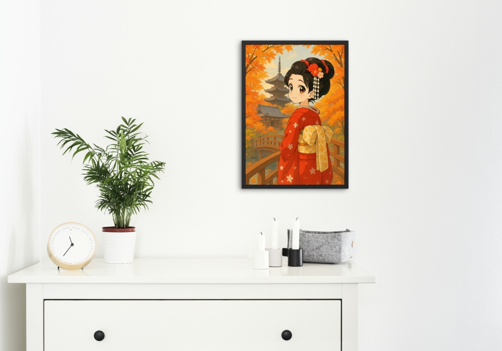 和風 デジタルアート