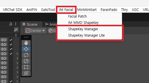 ShapeKey Manager for Unity