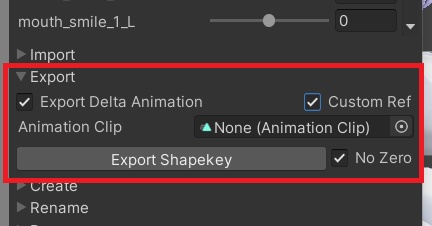ShapeKey Manager for Unity
