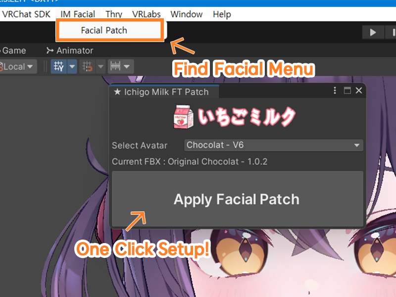 シフォン(Chiffon) Facial Tracking