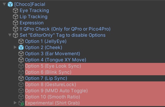 ショコラ(Chocolat) Facial Tracking