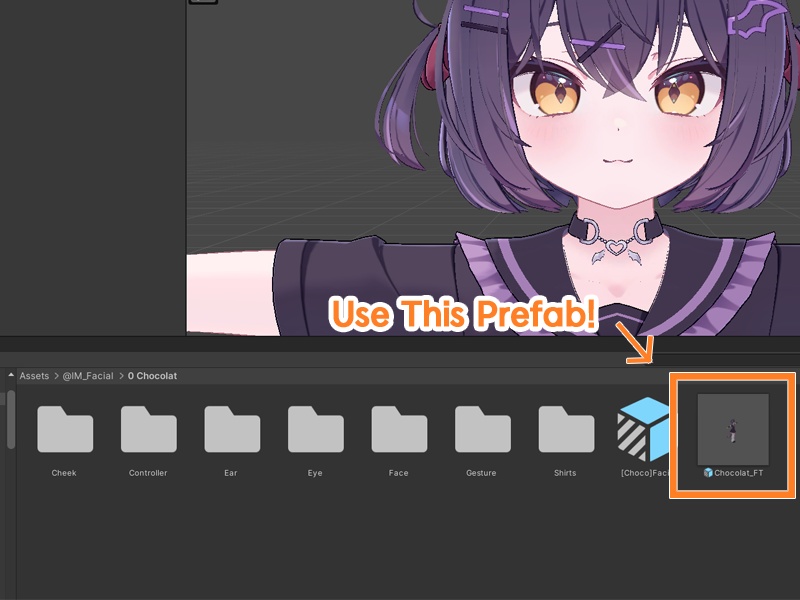 ショコラ(Chocolat) Facial Tracking