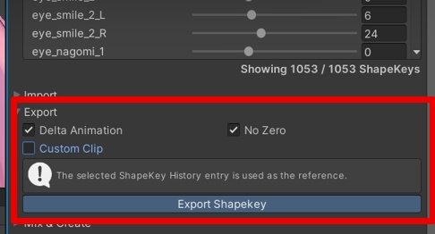 ShapeKey Manager V2 for Unity