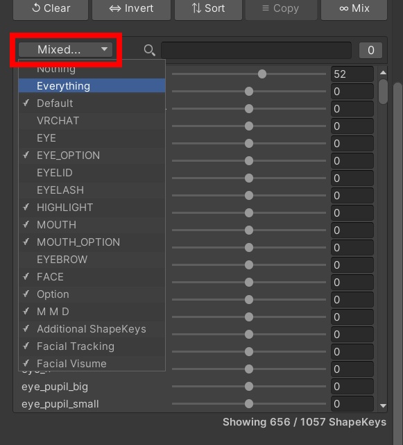 ShapeKey Manager V2 for Unity
