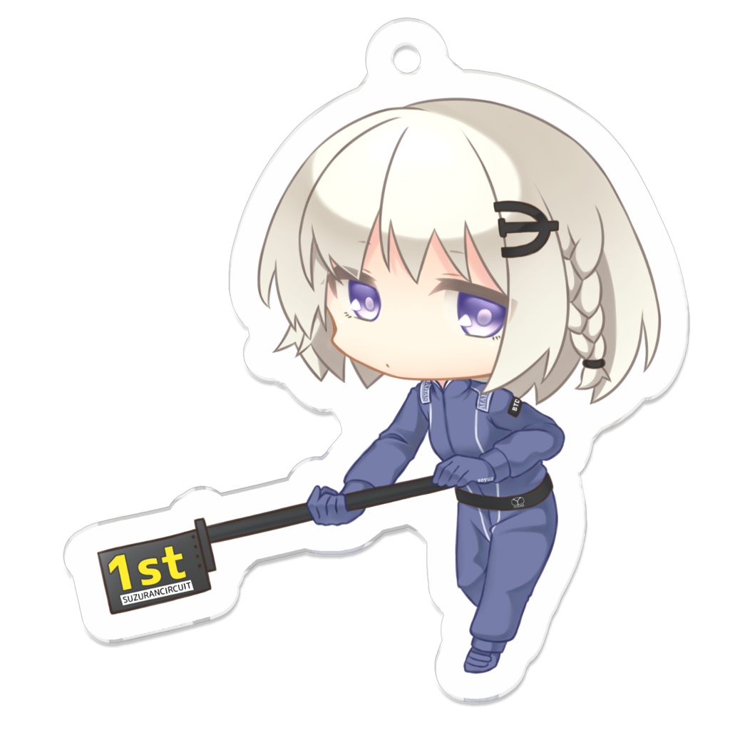 [戦艦少女R×SF]ソヴィエツキー・ソユーズ SDアクリルキーホルダー