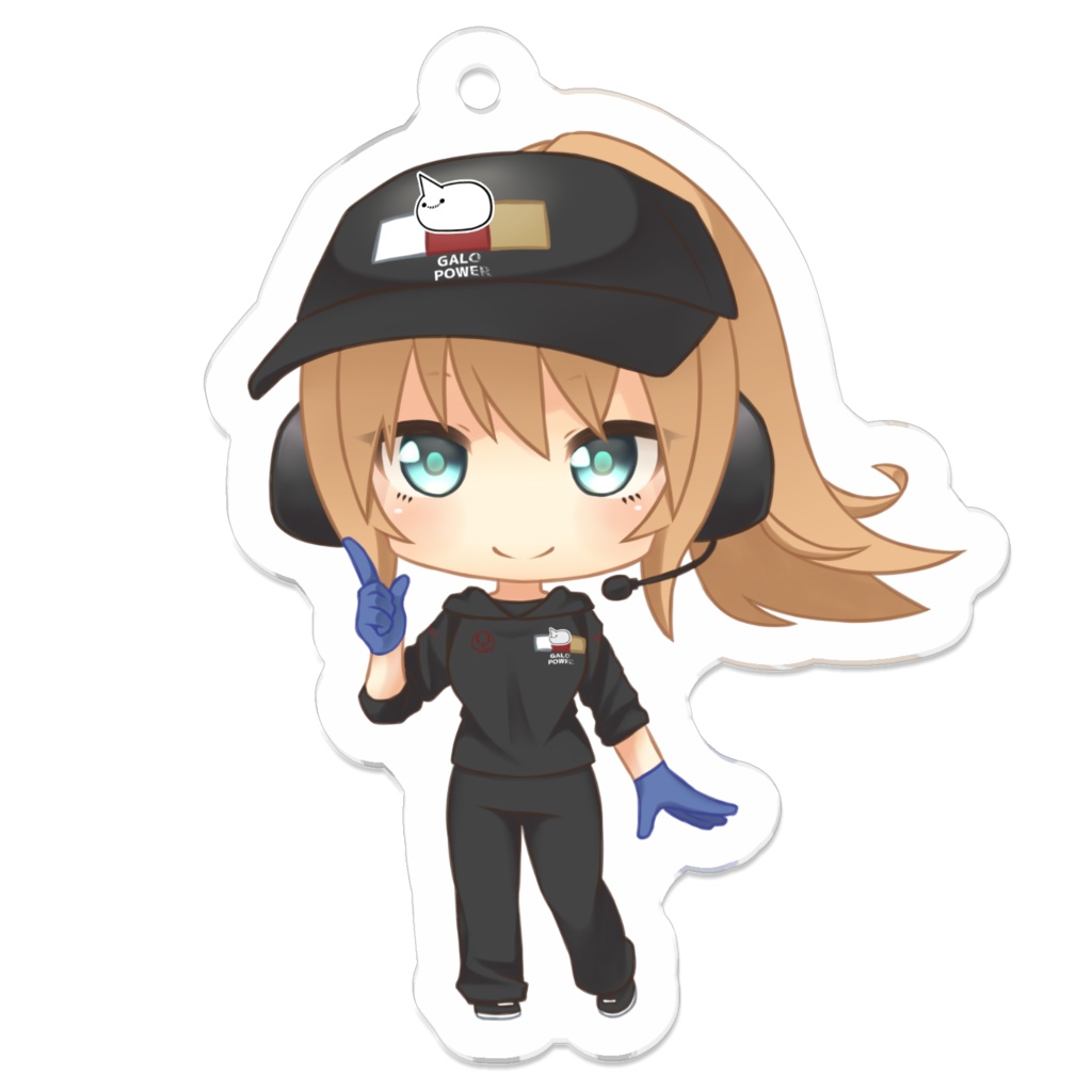 [戦艦少女R×SF]ニューメキシコ SDアクリルキーホルダー