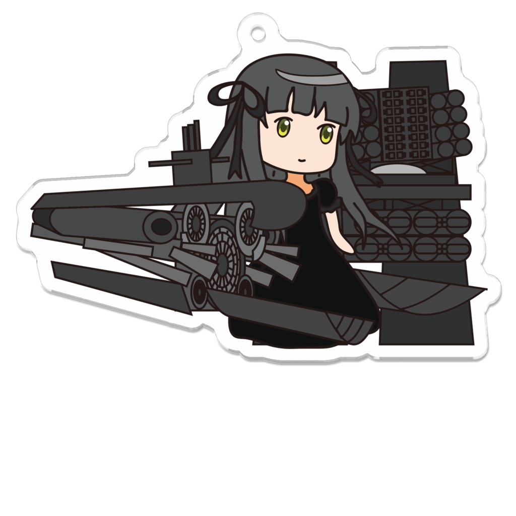 [超兵器娘]レムレース アクリルキーホルダー
