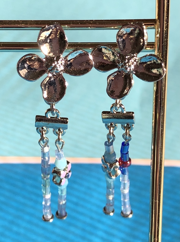 シグ　紫陽花ピアス