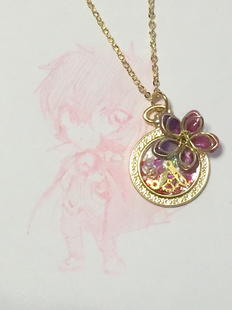 あやしいクルークをイメージしたペンダント