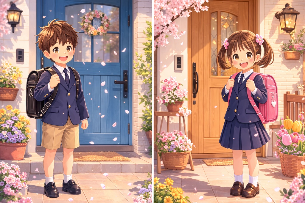 【入学ソング】きょうからぼくたち!わたしたち!ピカピカのいちねんせい!🌸