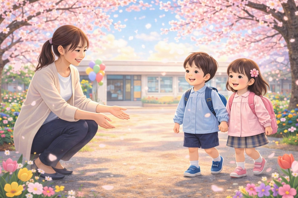 入園ソング　はじめてのあさ