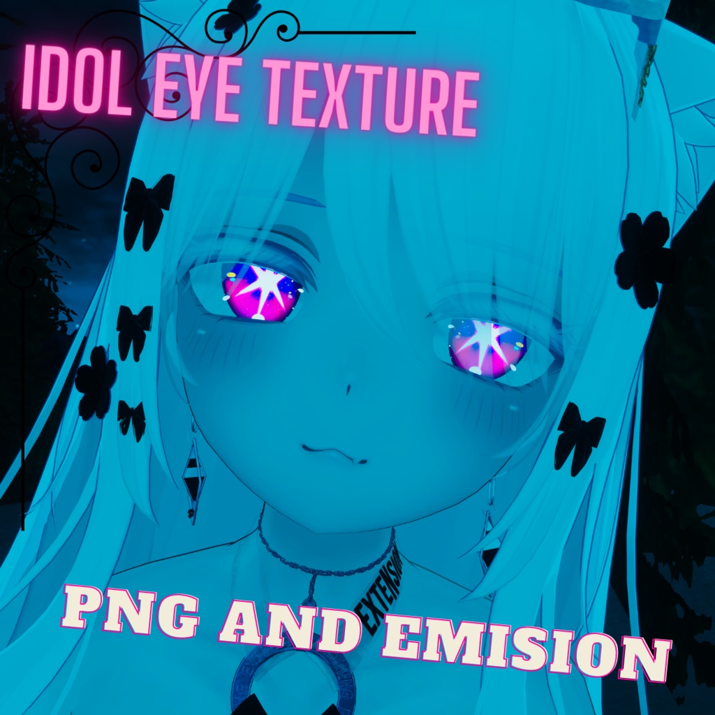 【MOE】Idol Eyes Texture / アイドルの目のテクスチャ