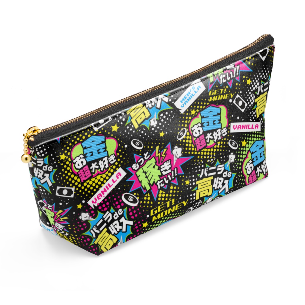 MONEY♥BOMB(BK) ポーチ