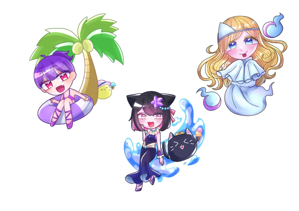 【ステッカー】ひよこフレンズBIGステッカー