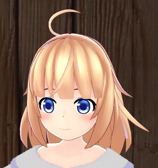 8_アホ毛