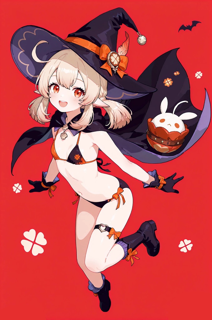 原神 Halloween ちび魔女のコスプレイラスト集 GenshinImpact 非公式