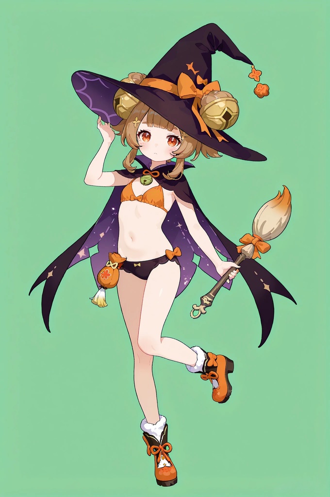 原神 Halloween ちび魔女のコスプレイラスト集 GenshinImpact 非公式