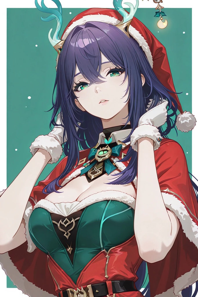 原神 サンタクロースのコスプレイラスト集 GenshinImpact 非公式