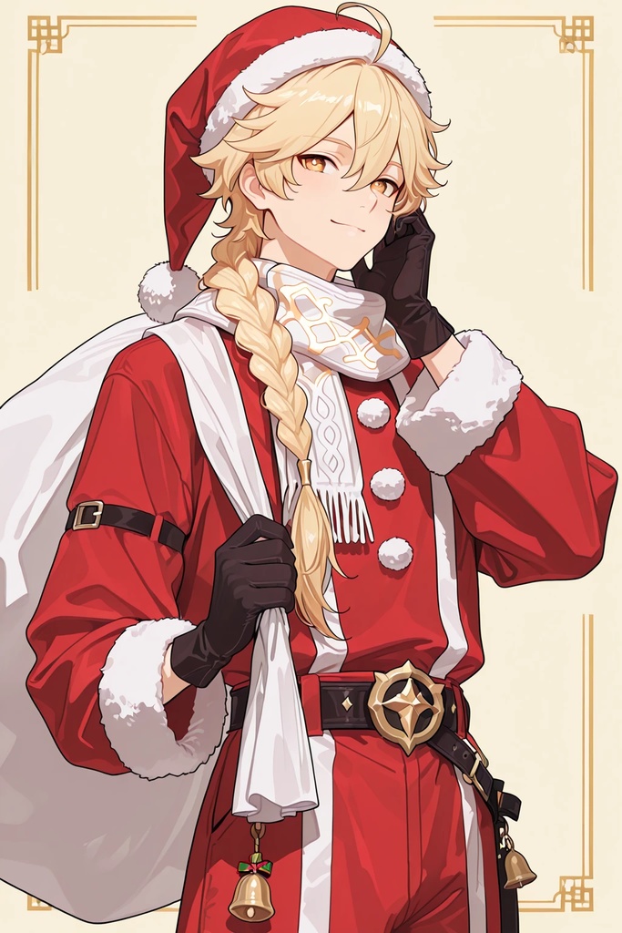 原神 サンタクロースのコスプレイラスト集 GenshinImpact 非公式