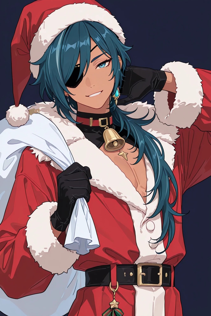 原神 サンタクロースのコスプレイラスト集 GenshinImpact 非公式