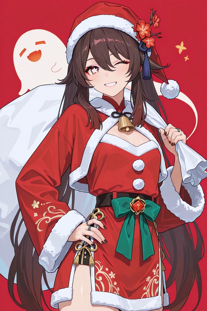 原神 サンタクロースのコスプレイラスト集 GenshinImpact 非公式