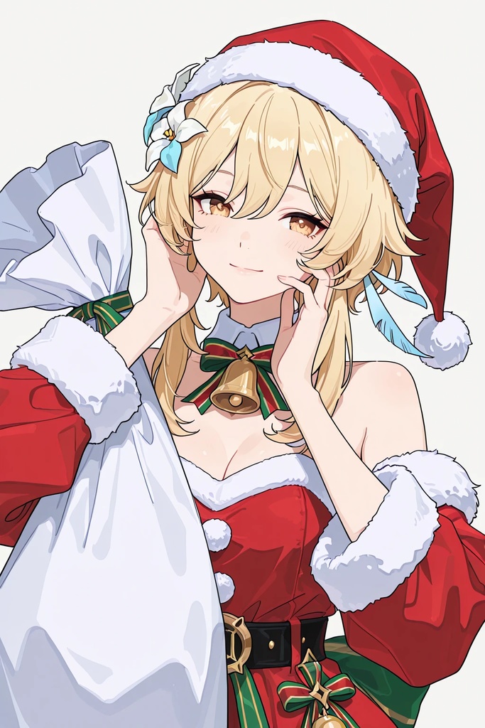 原神 サンタクロースのコスプレイラスト集 GenshinImpact 非公式