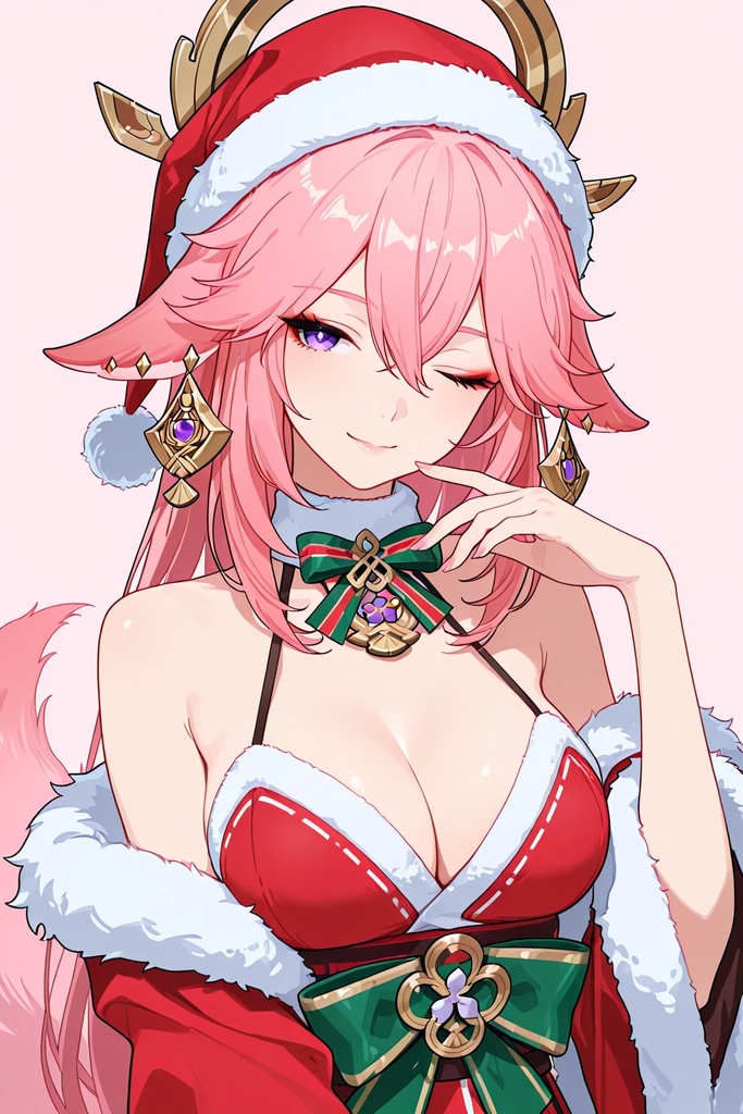 原神 サンタクロースのコスプレイラスト集 GenshinImpact 非公式