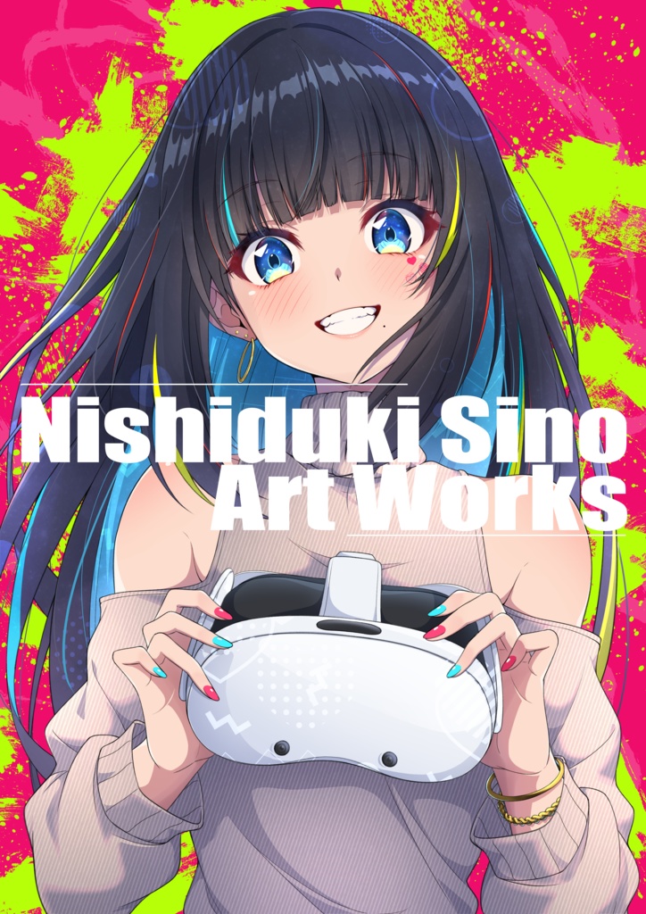 【VRChatイラスト集】Nishiduki Sino Artworks