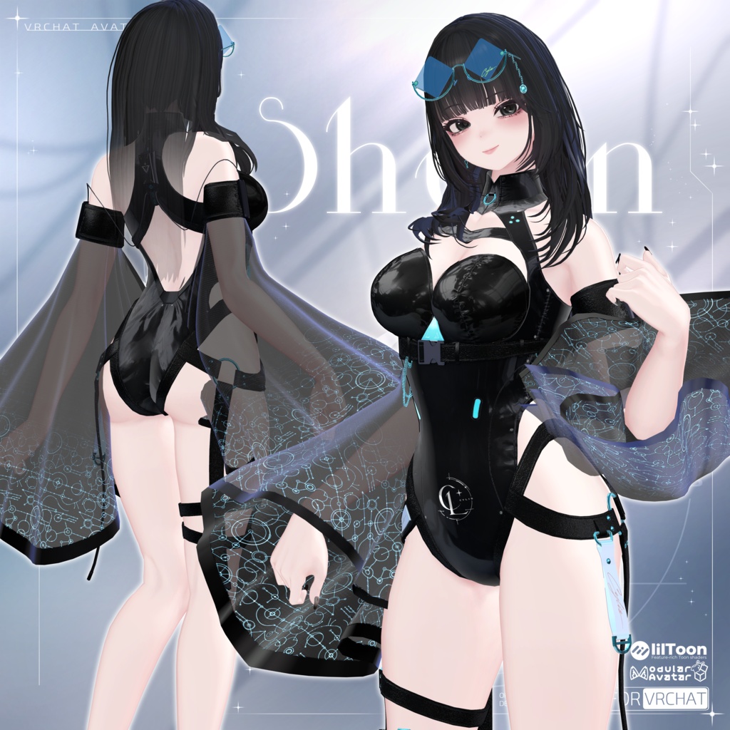 『CYLIS - サイリス -』◈7アバター対応 / VRChat向け3D衣装◈