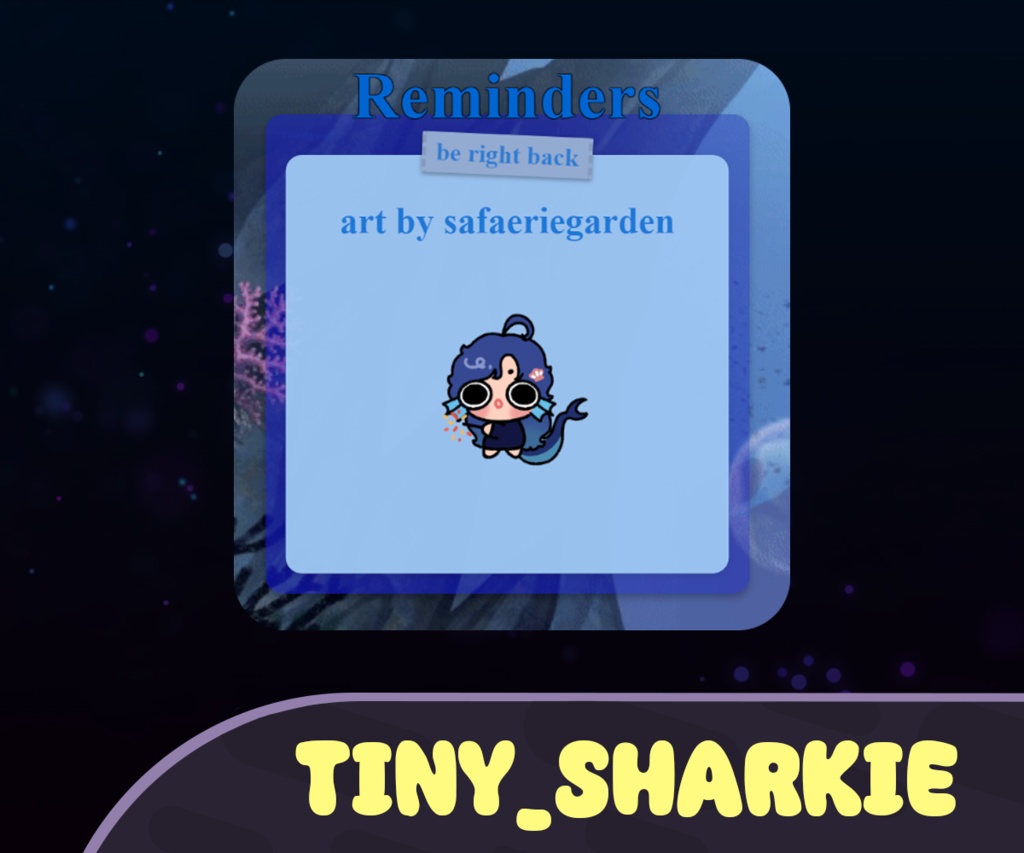 CUSTOMISABLE stream notes | BRB notes rotator | Twitch, Streamlabs, OBS | Streaming assets