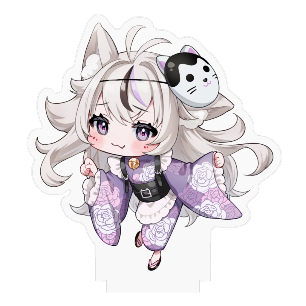 猫寝やむ(アクリルフィギュア)