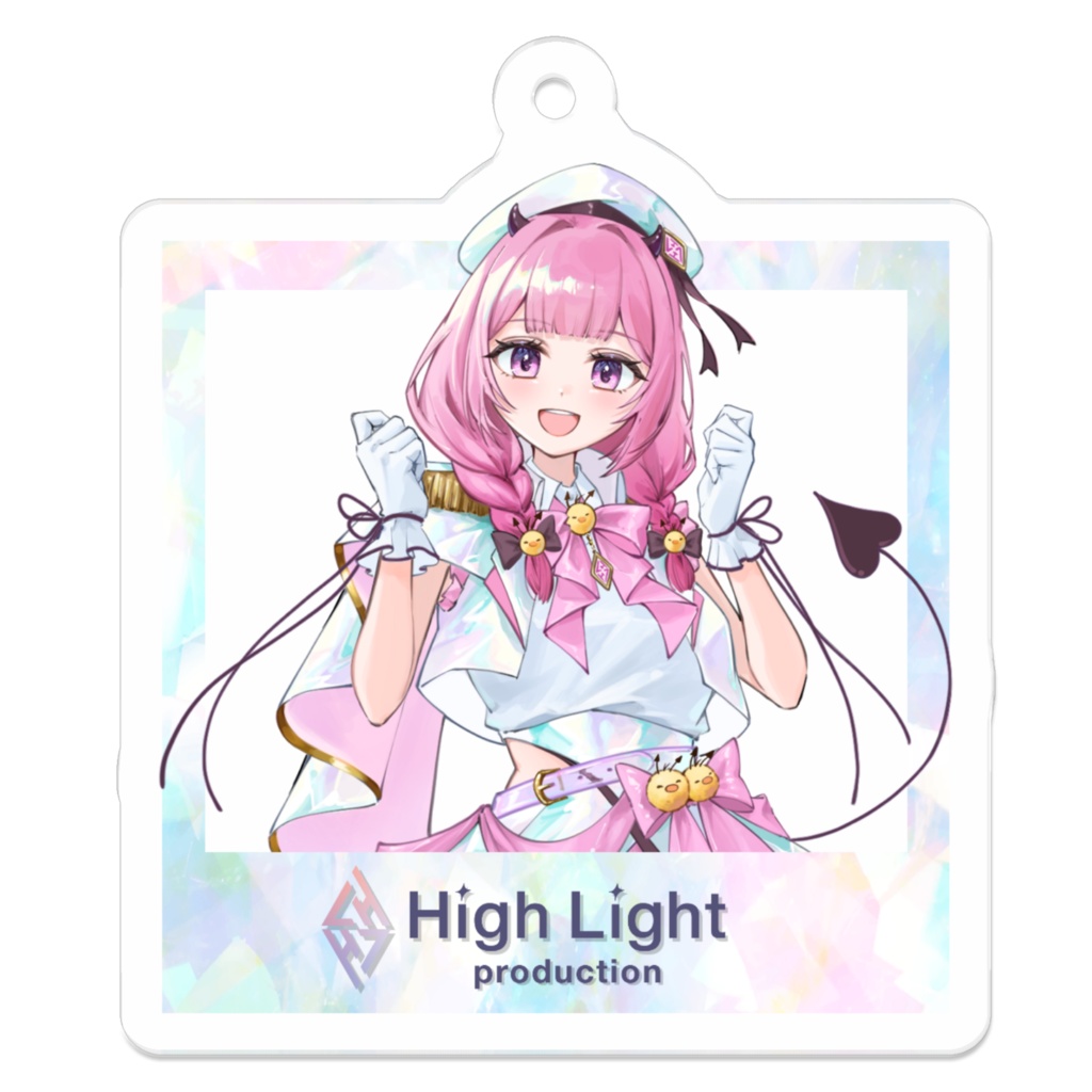 【ひなしゃーむ】HighLight共有衣装アクリルキーホルダー