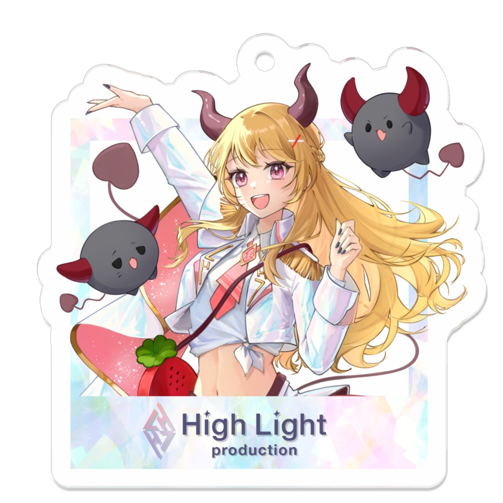 【四月一日ぽちゃ】HighLight共有衣装アクリルキーホルダー