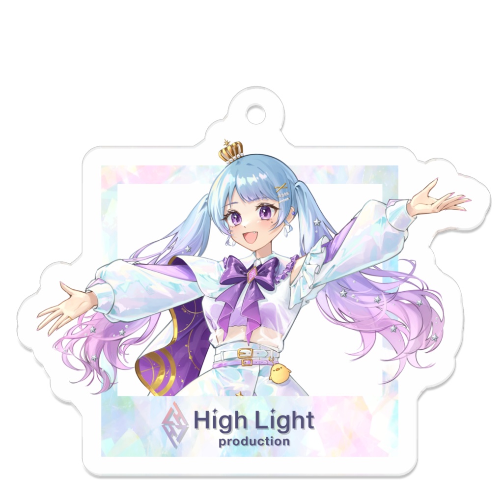【有栖ゆずな】HighLight共有衣装アクリルキーホルダー