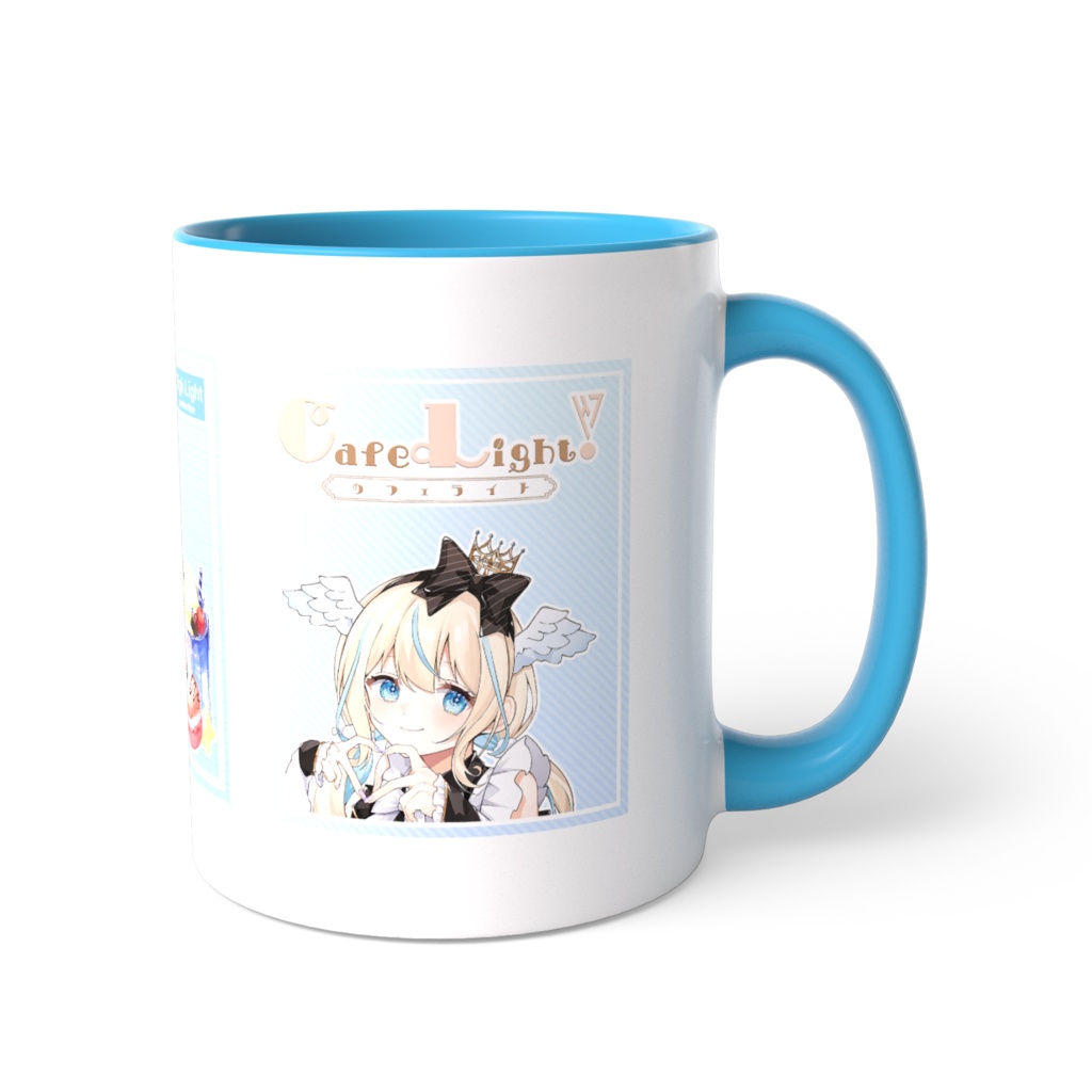 白羽れのコラボカフェマグカップ