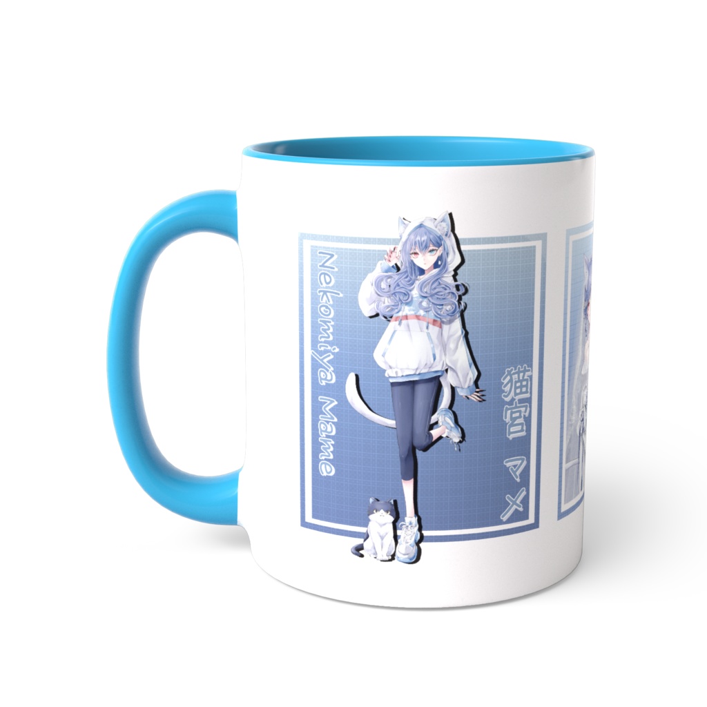 猫宮マメコラボカフェマグカップ