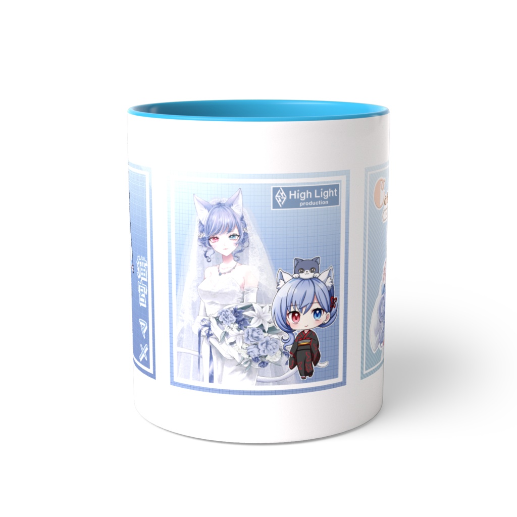 猫宮マメコラボカフェマグカップ