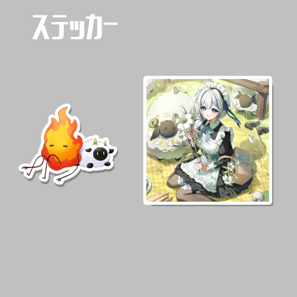 【受注生産】明星めい:缶ケース&ステッカー