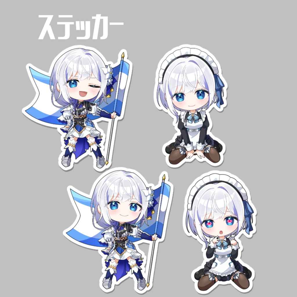 【受注生産】明星めい:缶ケース&ステッカー