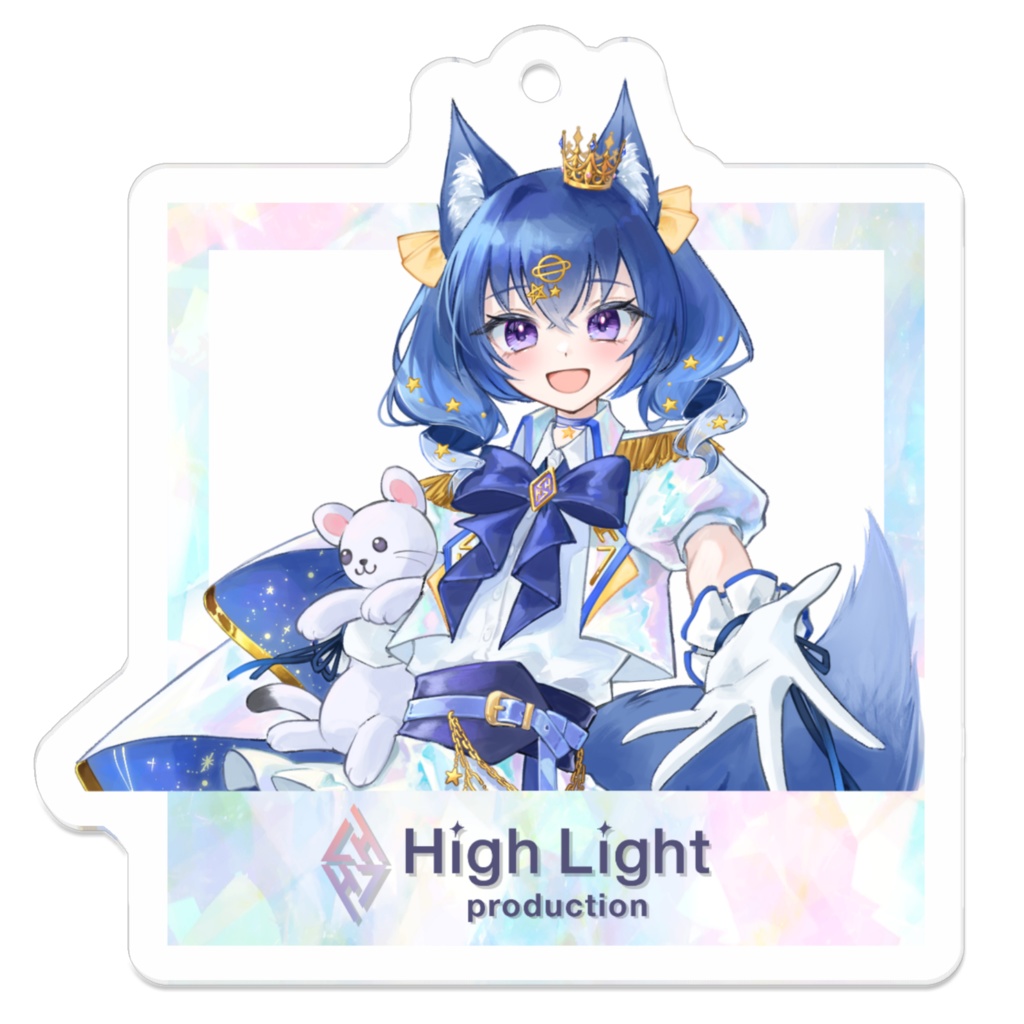 【藍蘭】HighLight共通衣装アクリルキーホルダー