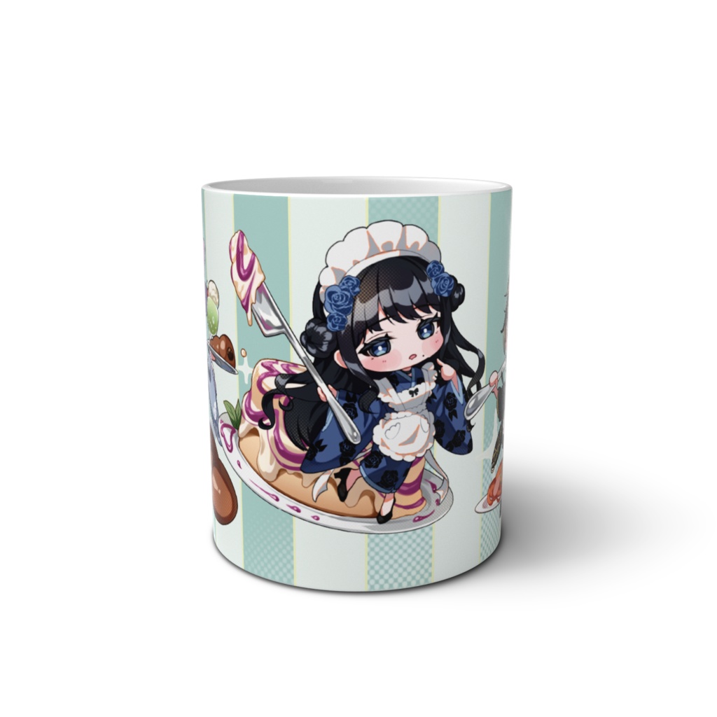 【喫茶うぃず】筒香薫・美夜零・砂羽こるね マグカップ