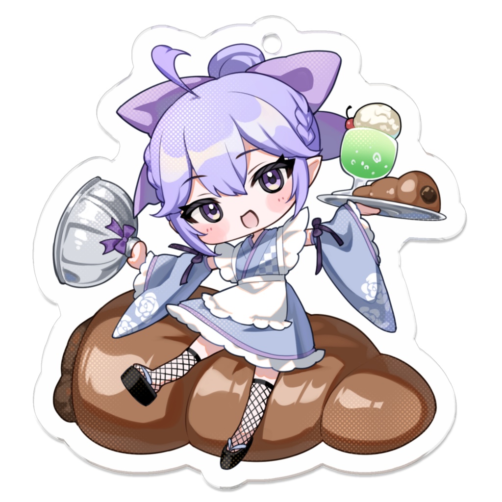 【喫茶うぃず】砂羽こるねアクリルキーホルダー