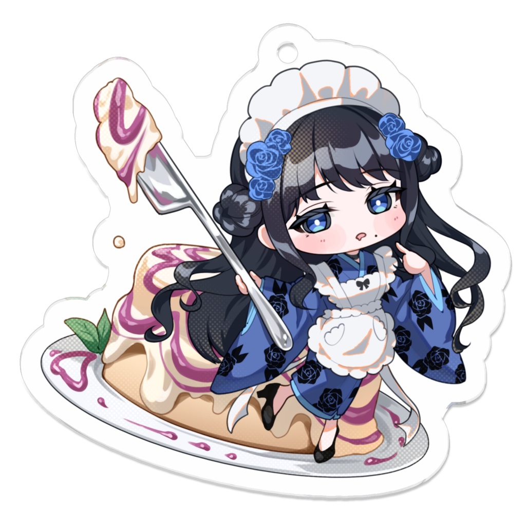 【喫茶うぃず】美夜零アクリルキーホルダー