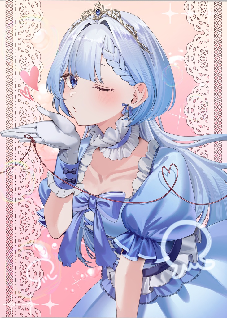 あくあみ。 アクリルキーホルダー【ぶいえす】