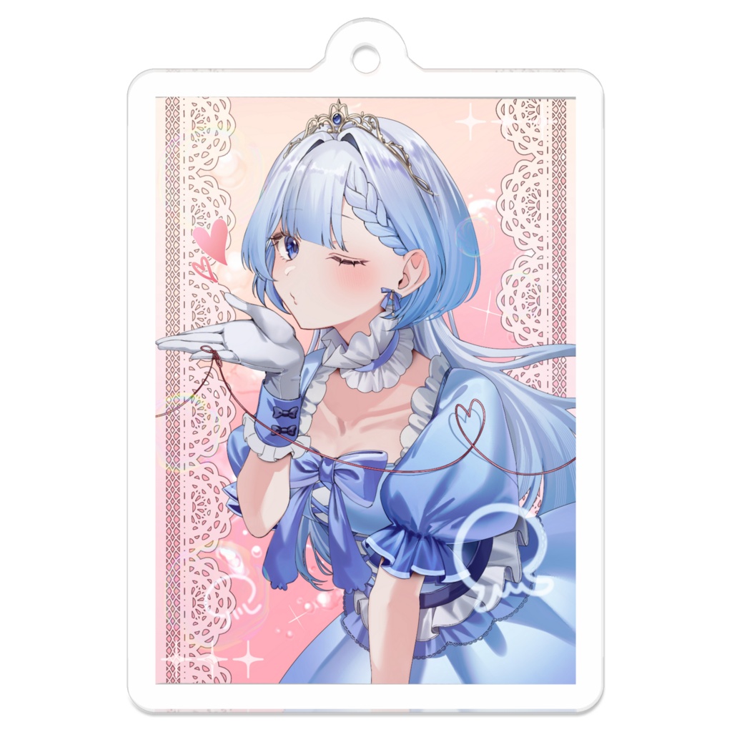 あくあみ。 アクリルキーホルダー【ぶいえす】