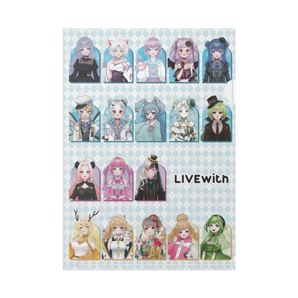 LIVEwith集合クリアファイル
