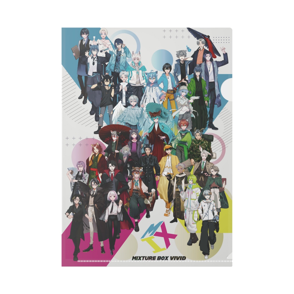 MIXTUREBOXVIVIDクリアファイル