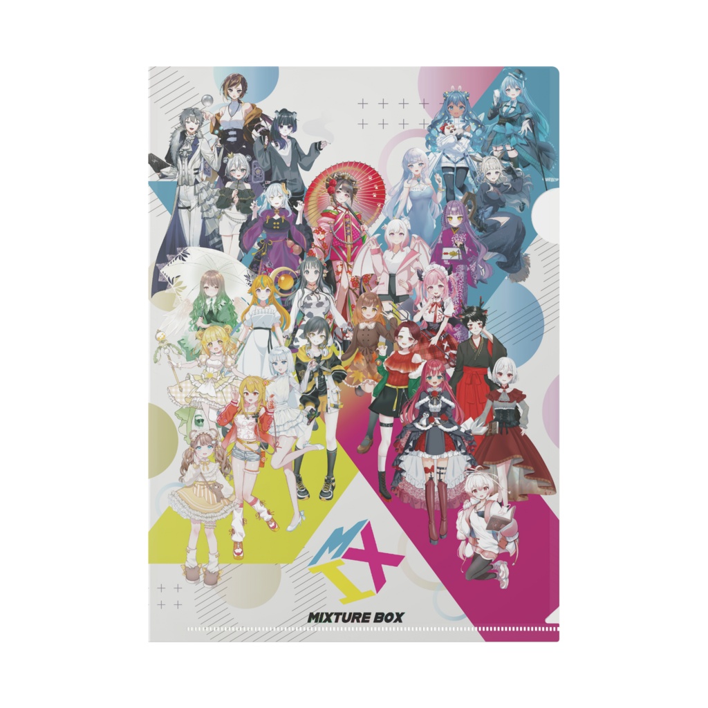 MIXTUREBOXクリアファイル