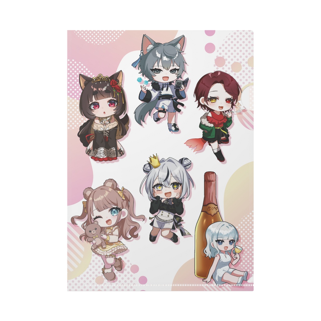 MIXTURE BOXSDイラスト集合クリアファイル